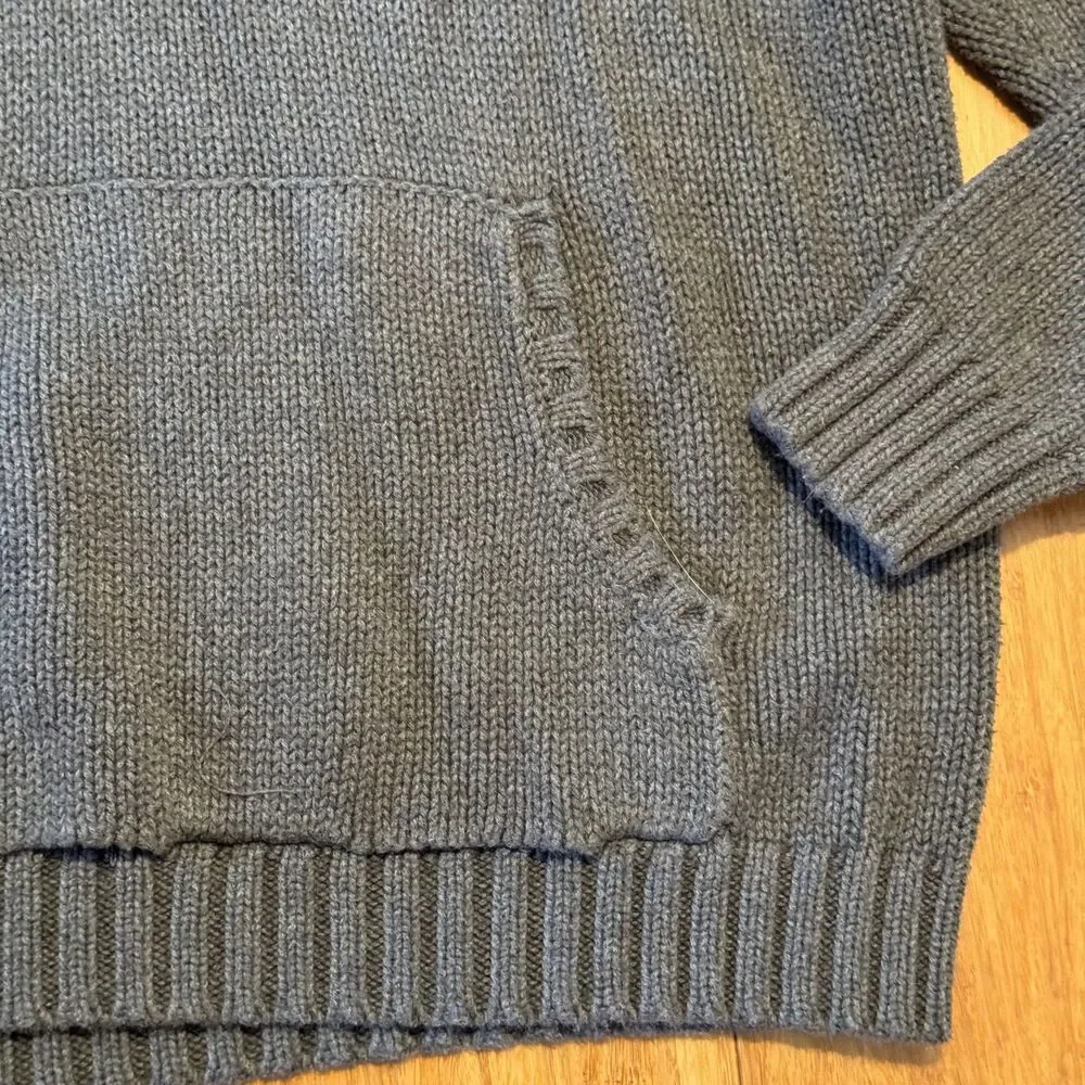 Boys Vintage Old Navy 100% Cotton Cowl Neck Sweater Size Large (10/12)